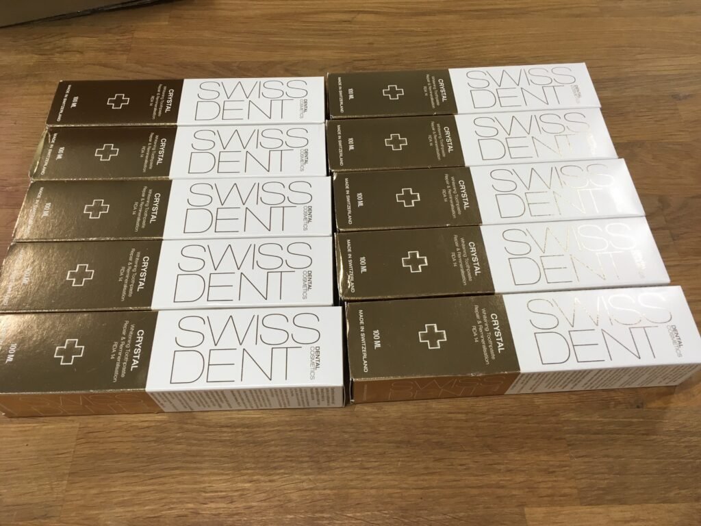 🇨🇭 Swissdent Toothpaste – Purchased and Forwarded to South Korea