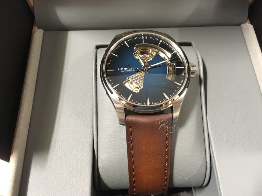 🇨🇭 Hamilton Jazzmaster Open Heart Swiss Forwarding Service to Canada