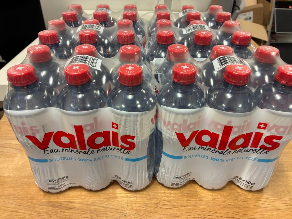 🇨🇭 Swiss Valais Mineral Water Shipped from Switzerland to Riyadh 🇸🇦