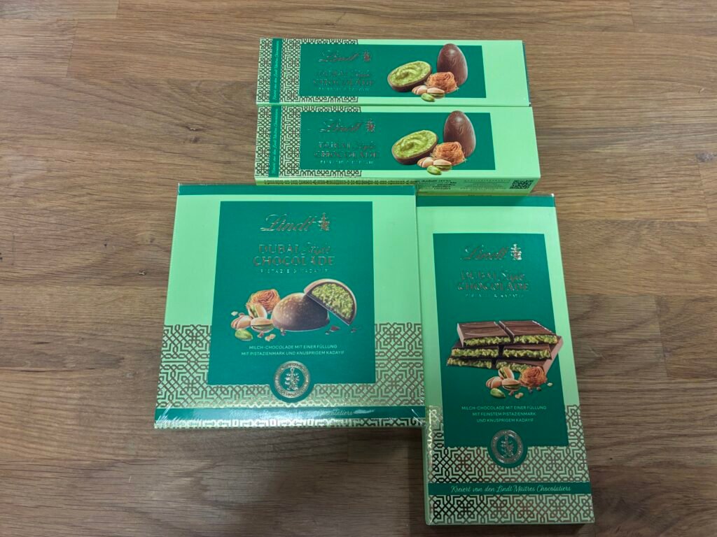 🇨🇭 Lindt Dubai Style Chocolate Shipped to Brazil 🇧🇷 Swiss Chocolate Delivered Worldwide