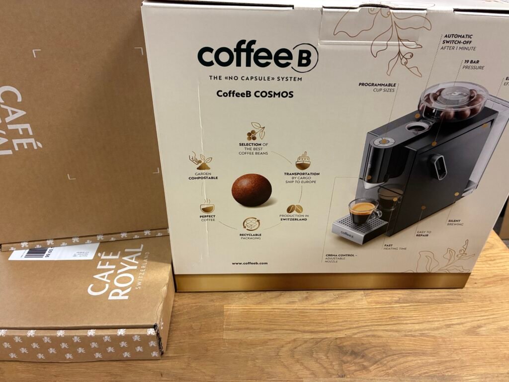 CoffeeB Coffee Machine Forwarded from Switzerland to the USA 🇺🇸