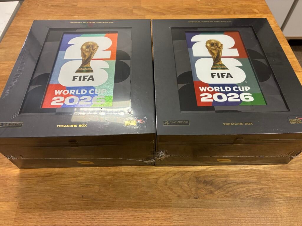 Panini FIFA World Cup 2026 Treasure Boxes Successfully Delivered to Brazil 🇧🇷 ⚽📦 2