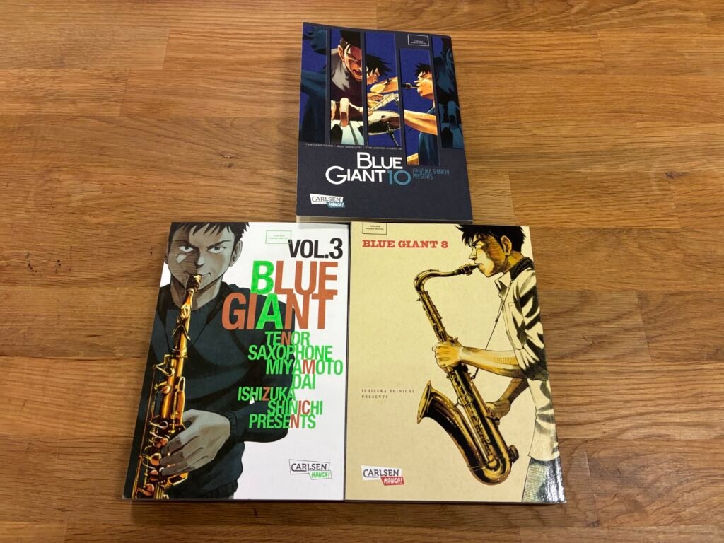 Blue Giant Manga Volumes Successfully Forwarded to Germany 🇩🇪 📚