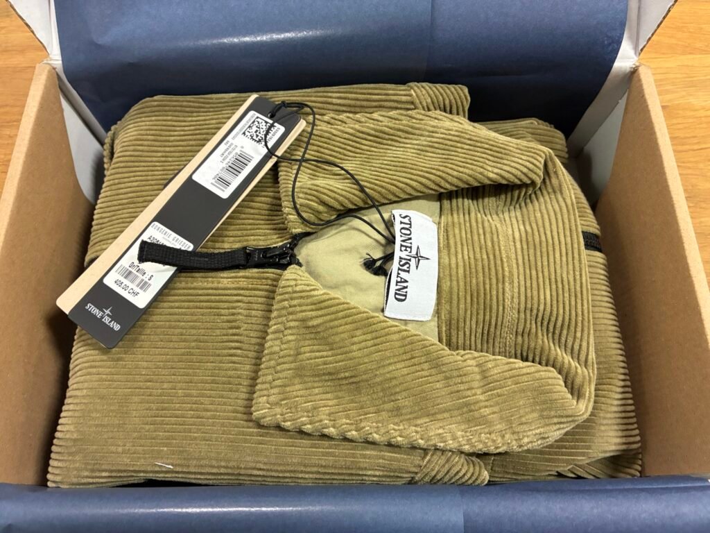 Stone Island Corduroy Zip Shirt Vest Successfully Forwarded to France 🇫🇷 👕