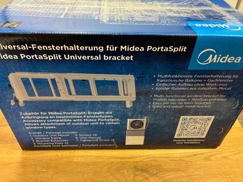 Universal Fensterhalterung for Portable Air Conditioner Forwarded to Germany 🇩🇪 ❄️