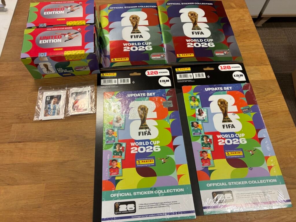 Panini FIFA World Cup 2026 Stickers – Consolidated & Delivered to Mexico 🇲🇽