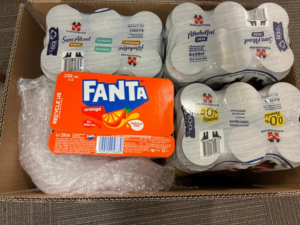 Swiss Snacks from Coop.ch – Carefully Packed & Shipped to South Korea 🇰🇷 2