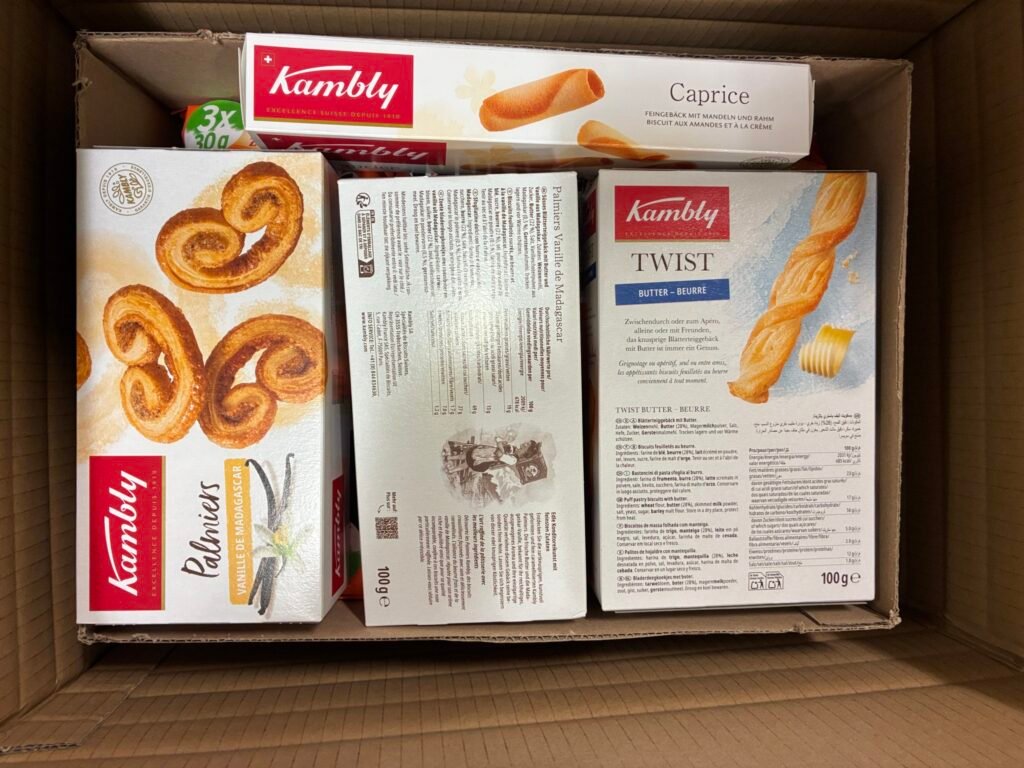Swiss Snacks from Coop.ch – Carefully Packed & Shipped to South Korea 🇰🇷 3