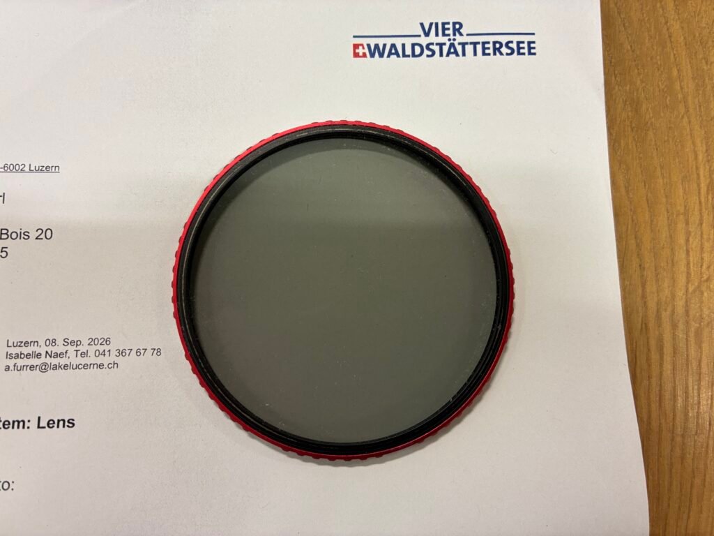 Lost Camera Lens Recovered on Lake Lucerne & Shipped to the USA 🇺🇸