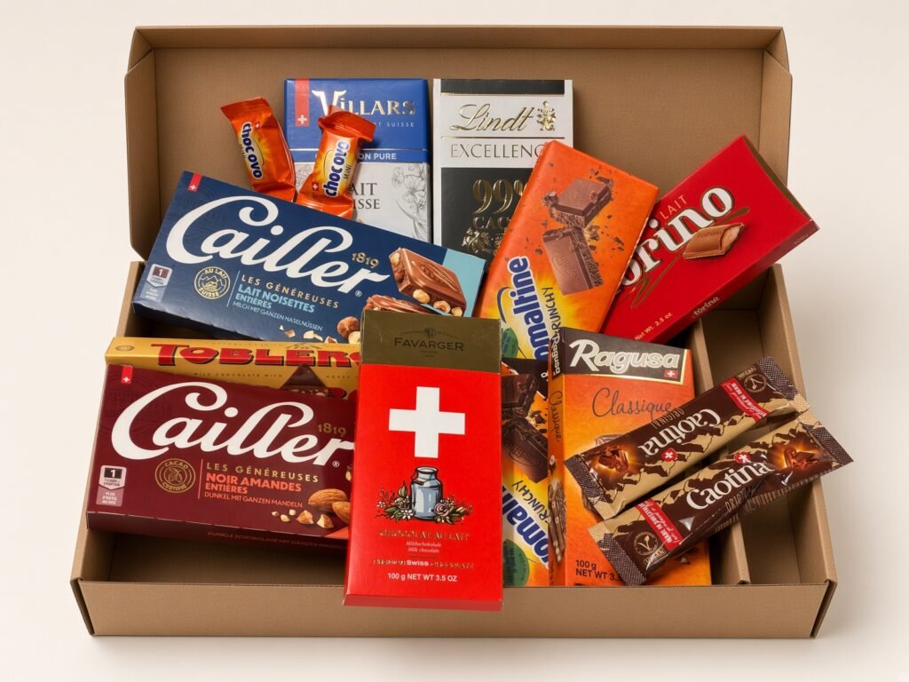 Swiss Chocolate Gift Box – Prepared & Delivered to Grindelwald 🇨🇭
