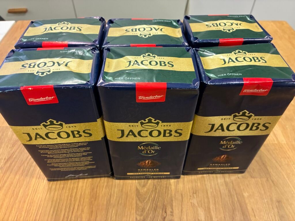 Jacobs Medaille d’Or from Coop Pack 6, securely shipped to the United States 🇺🇸