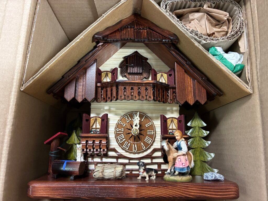 Cuckoo Clock Recovered from Hotel du Nord Interlaken – Delivered to the USA 🇺🇸