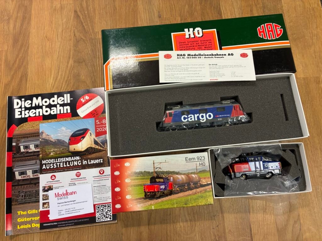 HAG Model Trains from Modellbahn Swiss – Bought & Shipped to Japan 🇯🇵